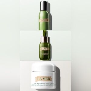 La Mer Bundle:ConcentrateSerum/RevitalizingHydratingSerum/MoisturizingFreshCream